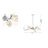 Harland 8 Light Chandelier With Glass Shades-1046643936-1007708728
