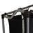 Triple Laundry Sorter with Wheels, Removable Polyester Bags and Tapered Metal Frame