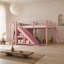 Full Bunk Bed with Built-In Ladder-1948929151