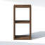 Rangement et organisation de garde-robe, Organisateur de placard à 2 cubes, Étagère ouverte, Cadre extra épais pour armoire, chambre, salon, pin ambré-122253232