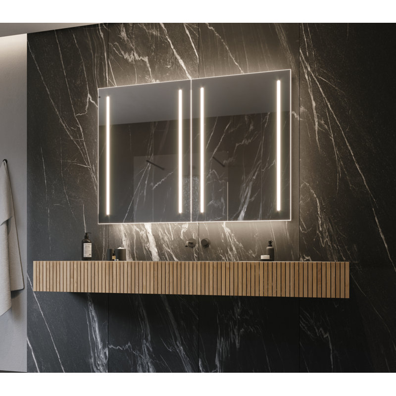 Miroir à intensité variable Stella, 6 000 K, H 36 po x l 48 po x p 5 po