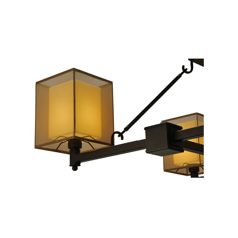 4 - Light Semi Flush Mount
