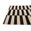 Tapis noir et blanc 3x4 Pinkerton
