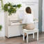 Wood Accent Stool-156241070