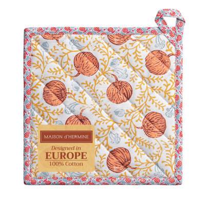 Maison d'Hermine Harvest Festival 100 % pot de coton Holder Single - 8 po x 8 po