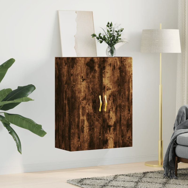 Margaurite Bathroom Cabinet, Smoked Oak