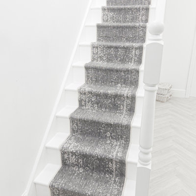 Stair Runner Abstract Flatweave Area Rug