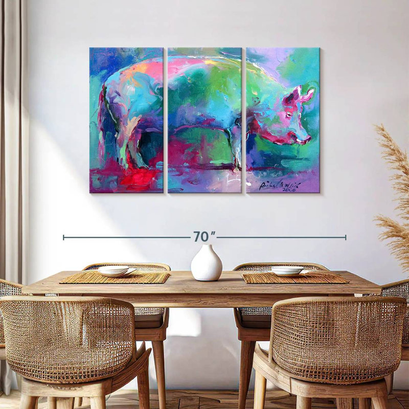 Brampt Pig II, 36" H x 57" W