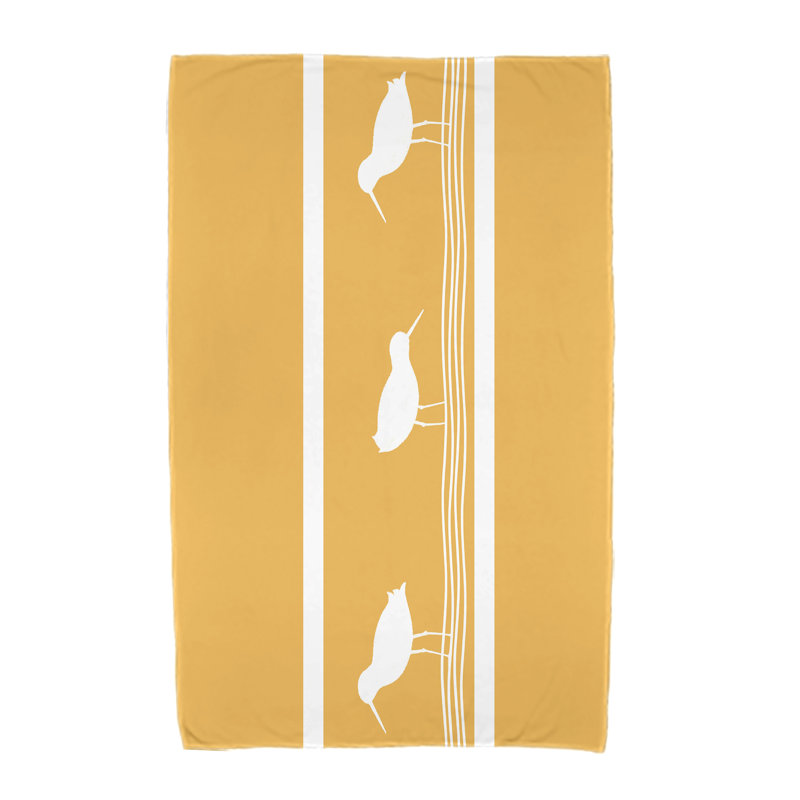 Serviette de plage Ludwig, Jaune