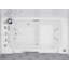 52.5'' x 29.37'' Acrylic Bathtub with Faucet-70355420