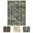 Washable Vintage Floral Printed Area Rug for Living Room Decor Non Slip Low Pile Thin Rugs for Bedroom Decor Entry Rug Stain Resistant Soft Distressed Carpet-1702433230