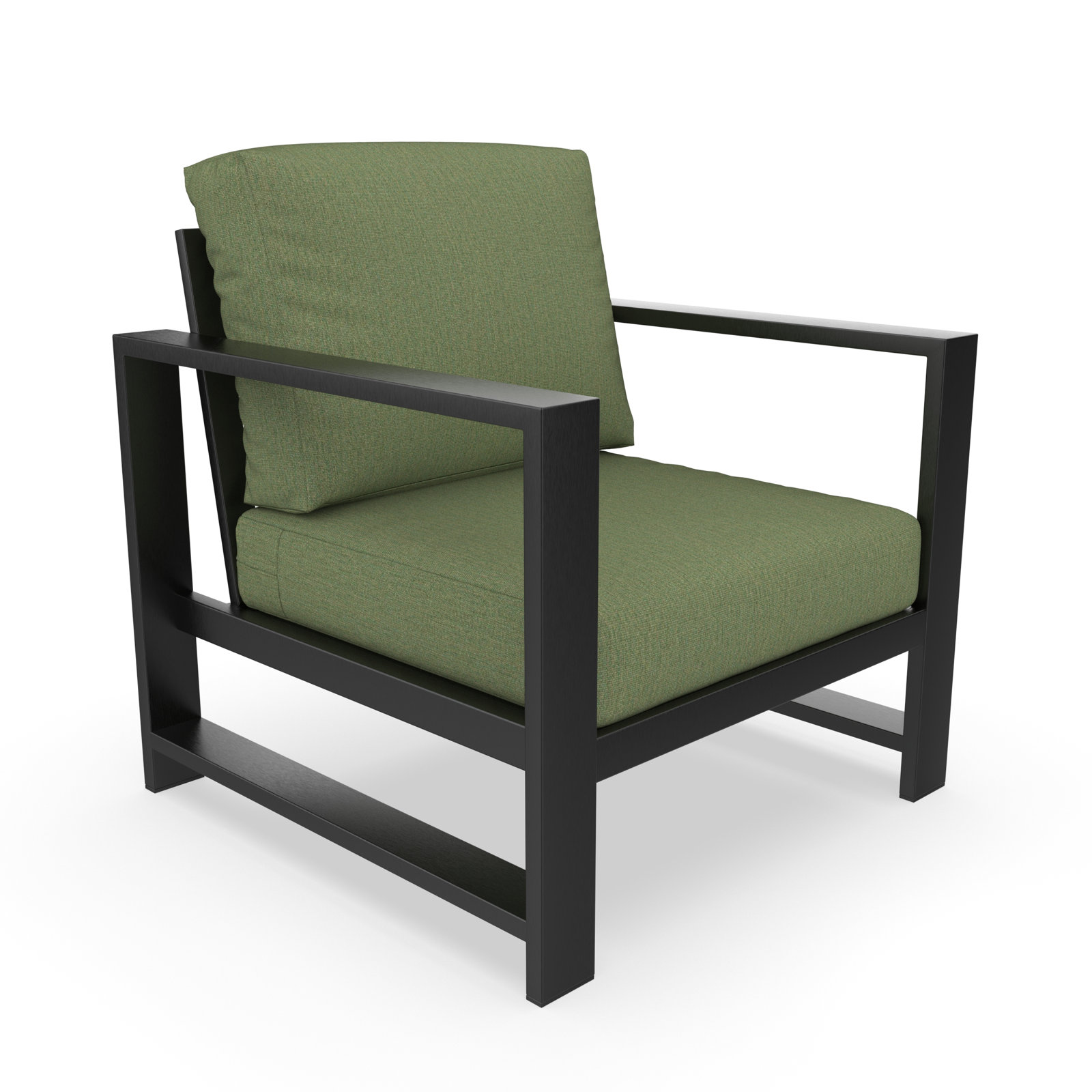 Dulcie 5 Person Seating Set with Sunbrella® Cushions, Green