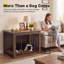 Table de bout avec cage amovible pour chien Gunji Furniture-132919076-132919075