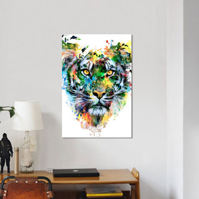 « tiger iv », impression sur toile