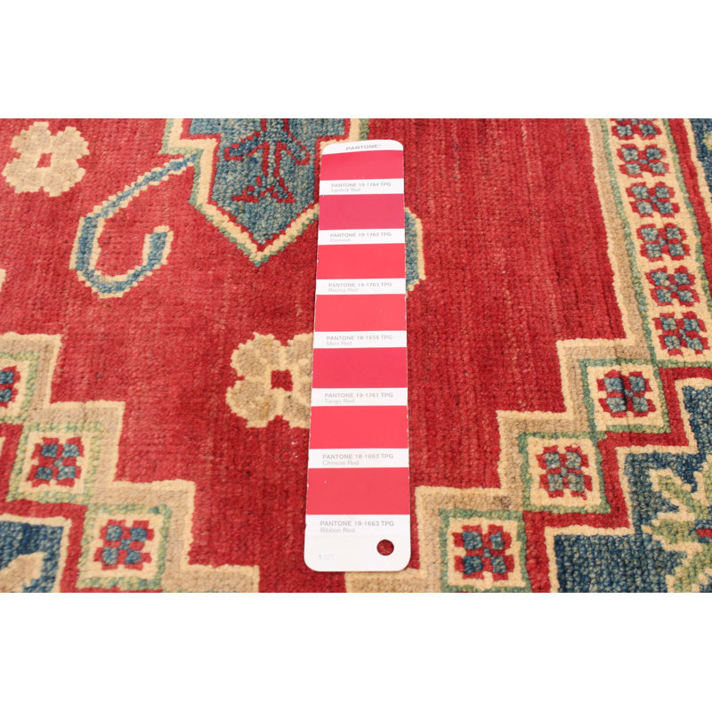 Tapis rouge foncé Finest Ghazni 6 pi 8 po x 9 pi 0 po
