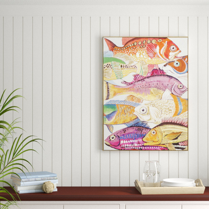 Bild Touched Fish Meeting One 75x100cm
