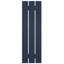 Volets en composite à deux planches espacées de 11 1/4 po x H 70 po EnduraCore, bleu nuit sans étoile (par paire - quincaillerie non incluse)-134548731
