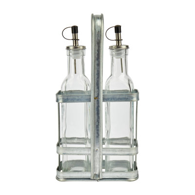 Industrial Kitchen Oil & Vinegar Cruet Set