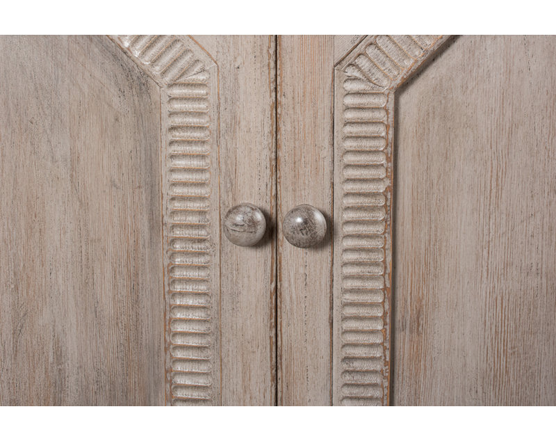 Diamond 112'' W Solid Wood Sideboard