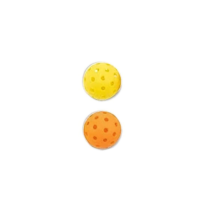 Ensemble de pickleball Ksports avec filet de 22 pi, volants à DEL, sac de transport et balles de jeu, Bleu