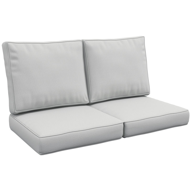 Garden Seat/Back Cushion, Grey