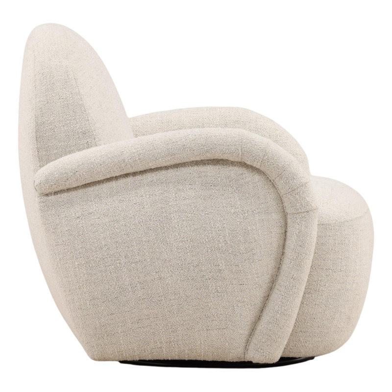 Grecia Swivel Chair Off White