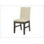 Chaise d'appoint rembourrée confortable pour la salle à manger, élégante et durable avec un rembourrage doux et un design élégant