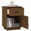 40cm W Solid Wood Bedside Table-20951524