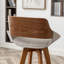 Omar 66cm Swivel Bar Stool-1405588208