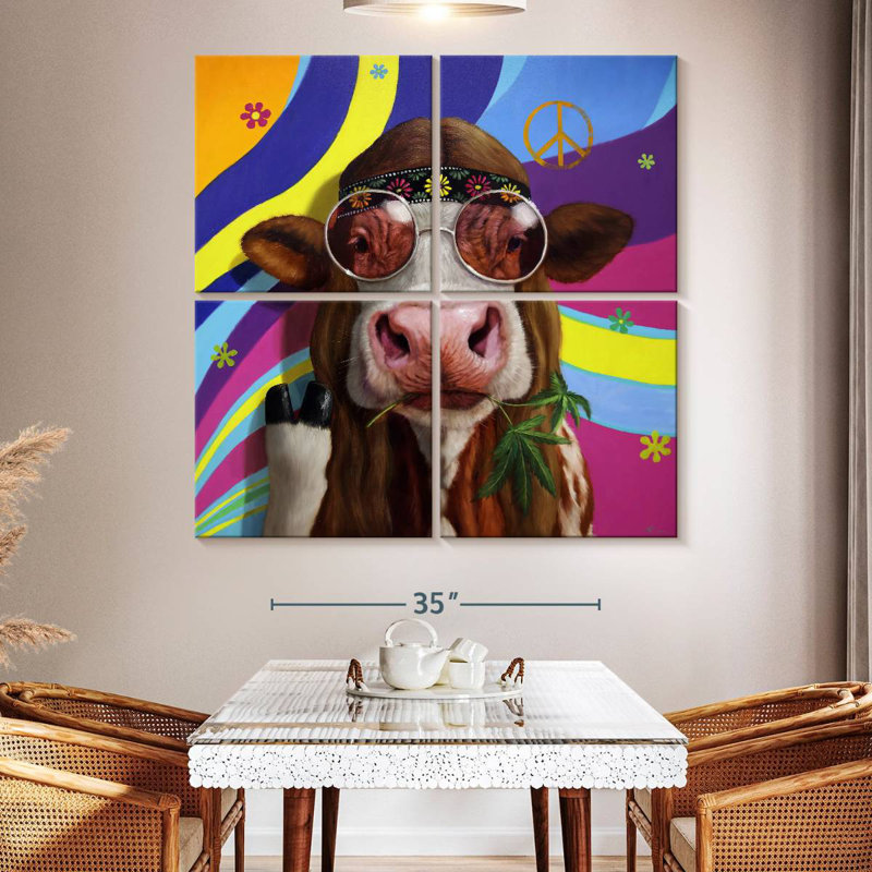 Ketti Grass Fed, 50" H x 50" W