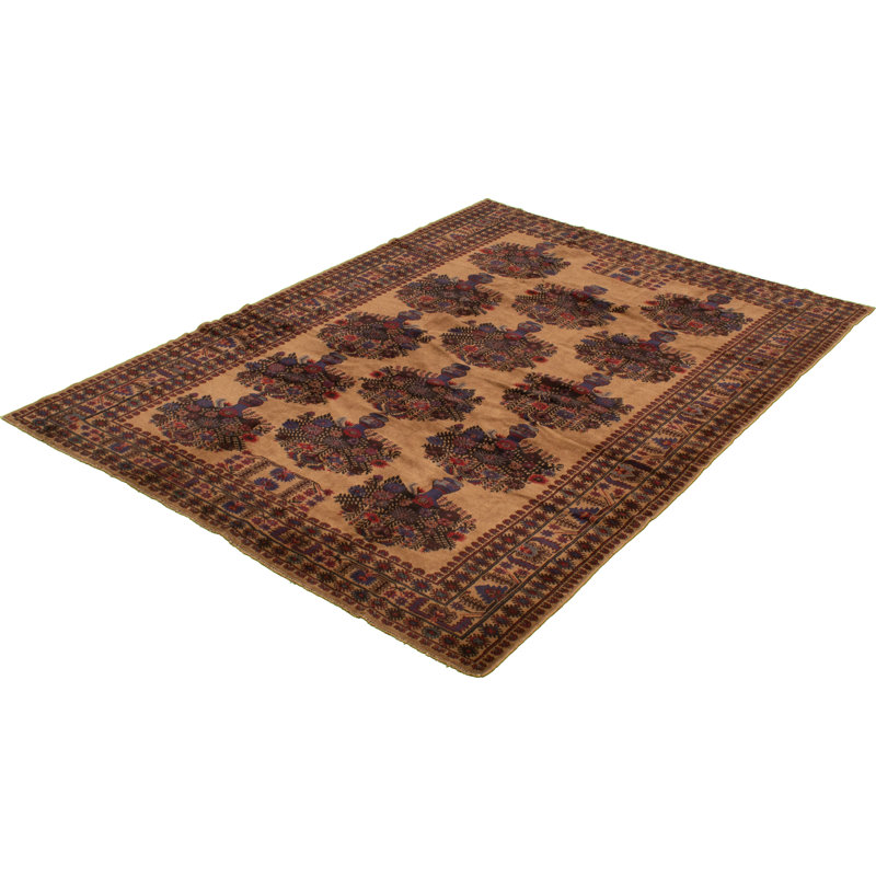 Tapis de la surface en laine 6 pi 5 po x 9 pi 2 po à la main one-of-kind-noué la 2010 baluch Shanksville