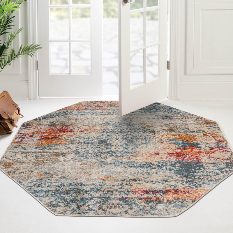 Folmar Oriental Indoor Rug, Octagon 8' x 8'