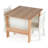 Sharyn Kids 3 Piece Play Or Activity Table and Chair Set