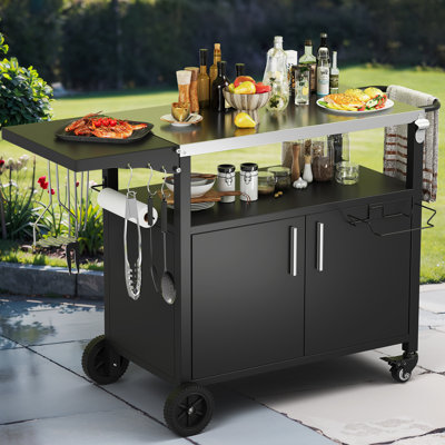50" Outdoor Grill Cart
