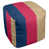 Bleu marine / rouge / or