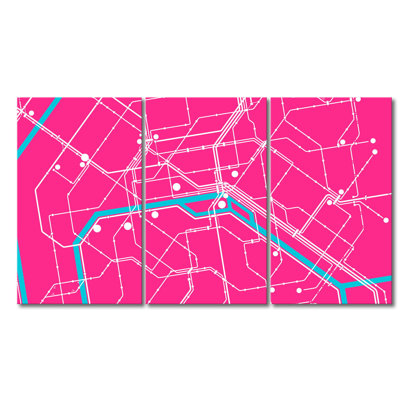 3 Piece Wrapped Canvas Print