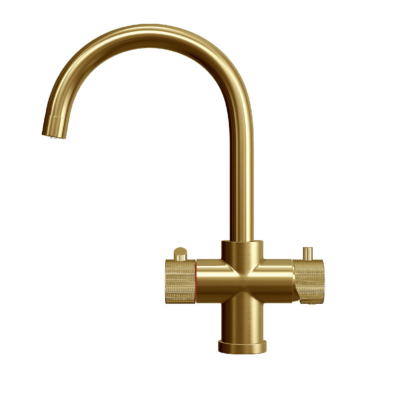 Fohen Kitchen Faucet, Brushed Gold