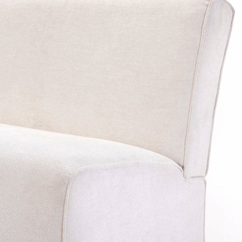 Causeuse en tissu 49 po