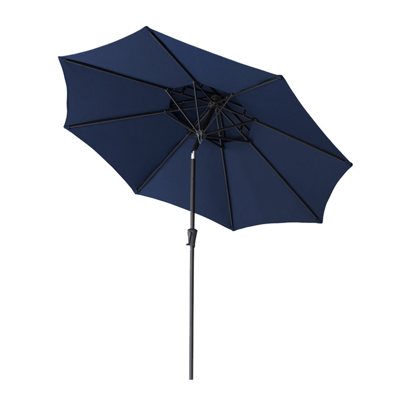 Parasol de marché Fruge 108 po, Bleu marine