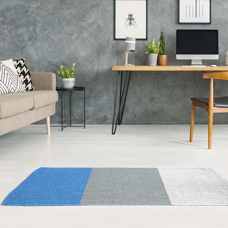 Striped Indoor Rug, Rectangle 5' x 7', Yes