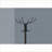 Coat Racks, Transitional 12-Hook Free Standing with Umbrella Holder, 70"H | Black | Metal