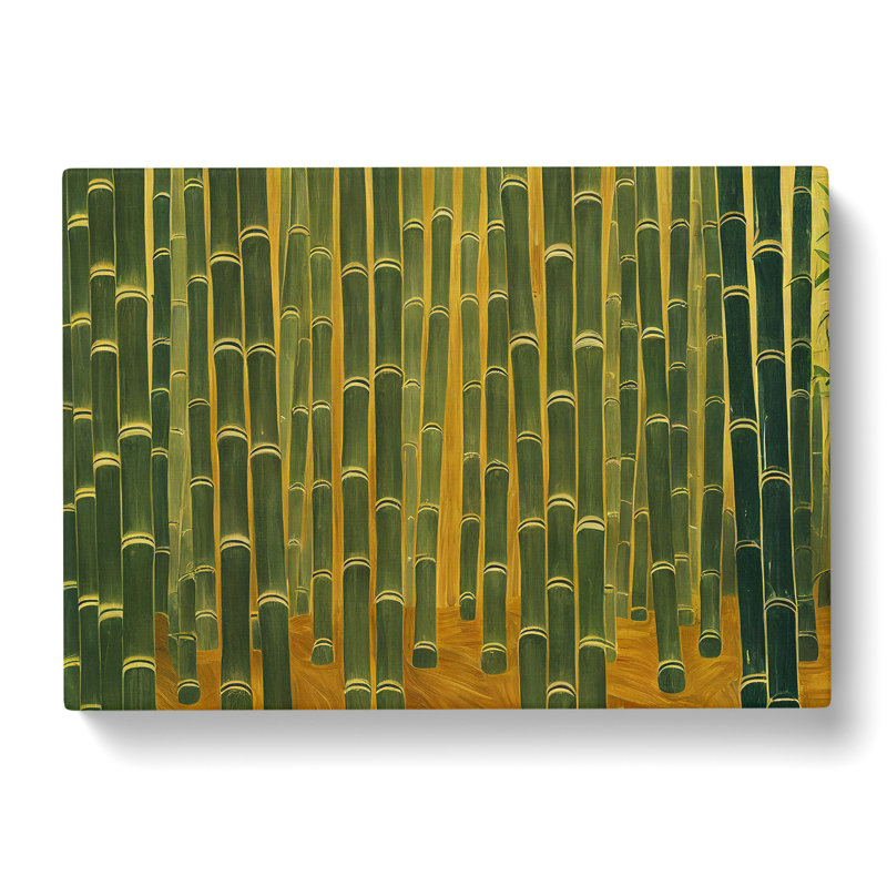 Grand Bamboo Forest - Wrapped Canvas Print, 40cm H x 60cm W x 3cm D