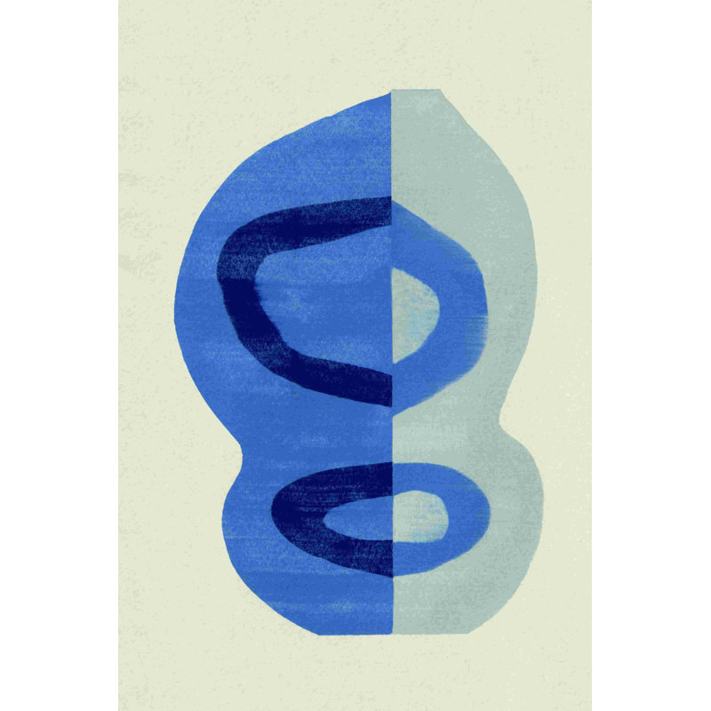 " Squiggle Vase VI " by Emma Caroline, 18" H x 12" W x 1.25" D