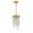 Clintonville 1 - Light Antique Gold Empire Pendant
