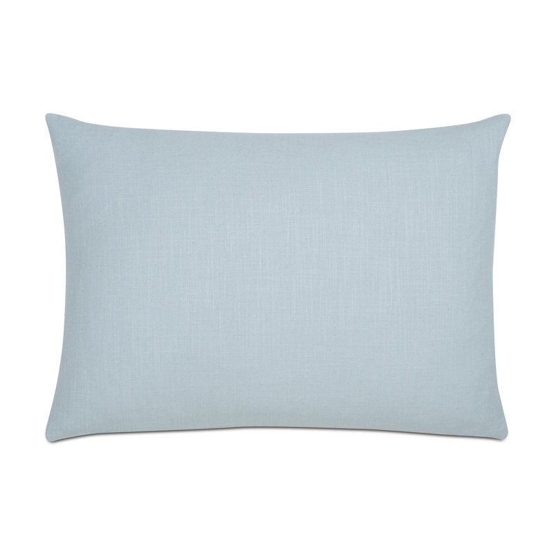 Nerida Appliqued Linen Throw Pillow