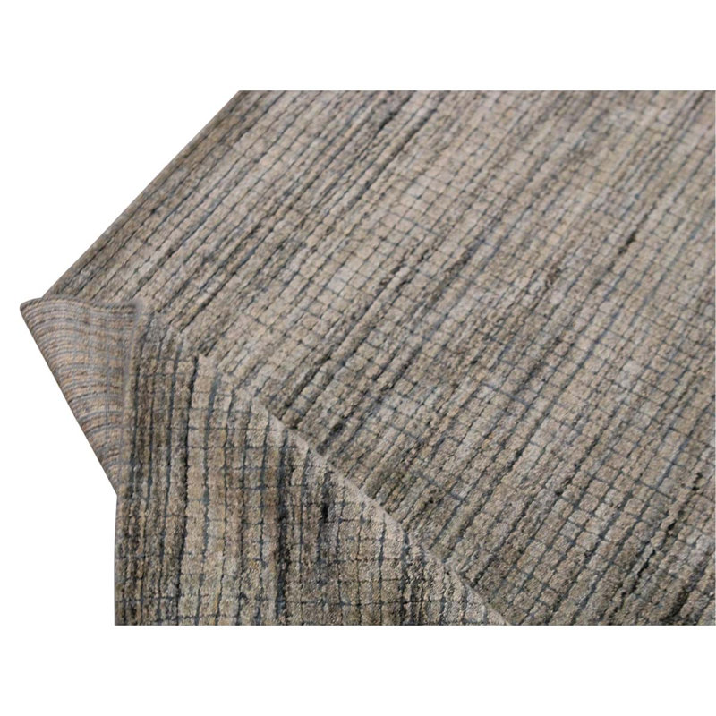 Hand Knotted Wool Area Rug