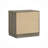 2-Drawer Nightstand With Floating Base Design