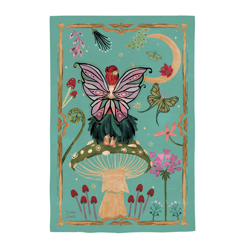 Drapeau de maison réversible Fairy Wonderland