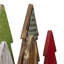 15" Multi-Color Wooden Christmas Tree Tabletop Decoration