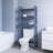 Bamboo 3-Tier Over The Toilet Organizer Rack Adjustable Shelves Grey-1770031618